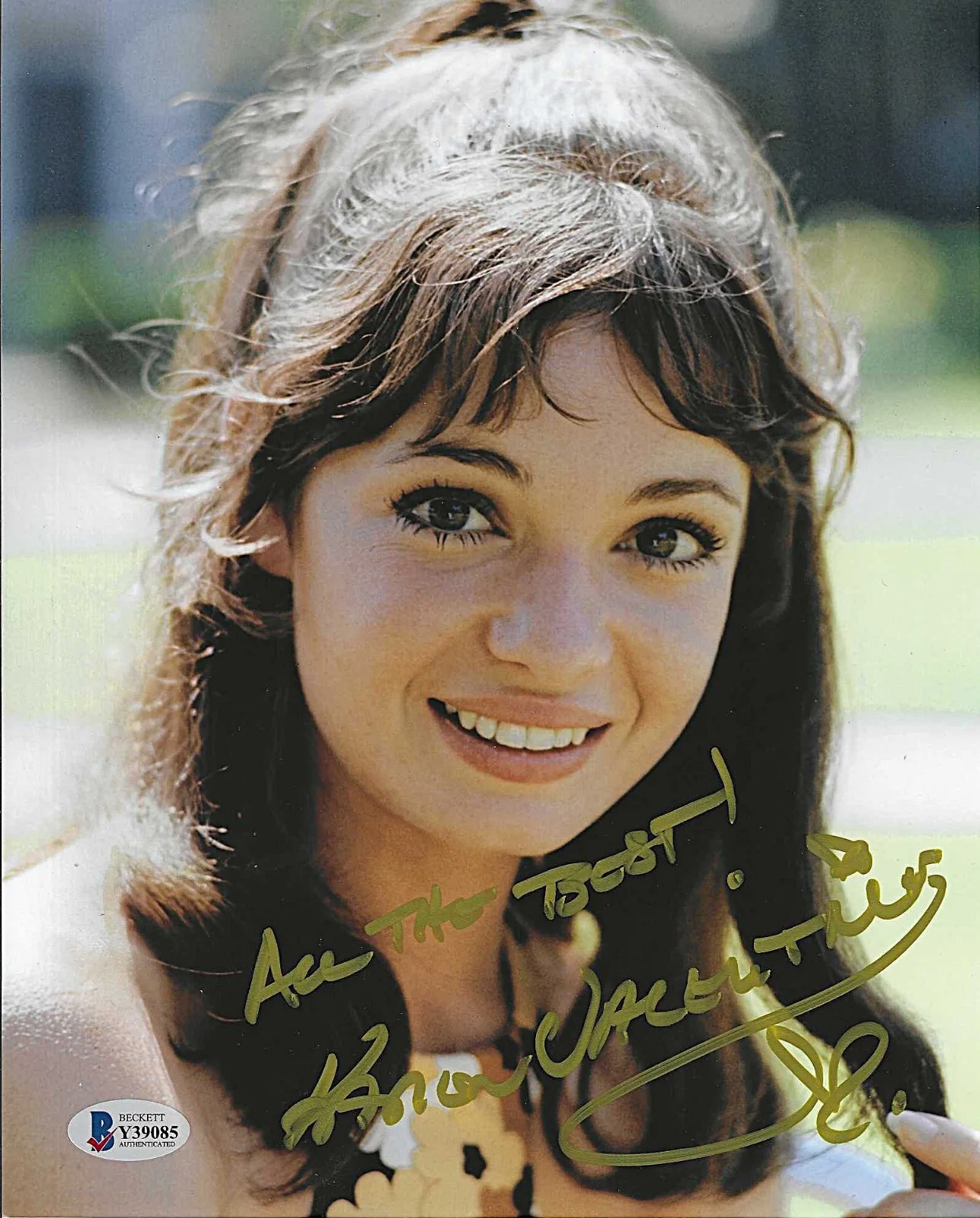 KAREN VALENTINE — KAREN VALENTINE HAND SIGNED PHOTO 8x10 TV SHOW ROOM 222 BECKETT