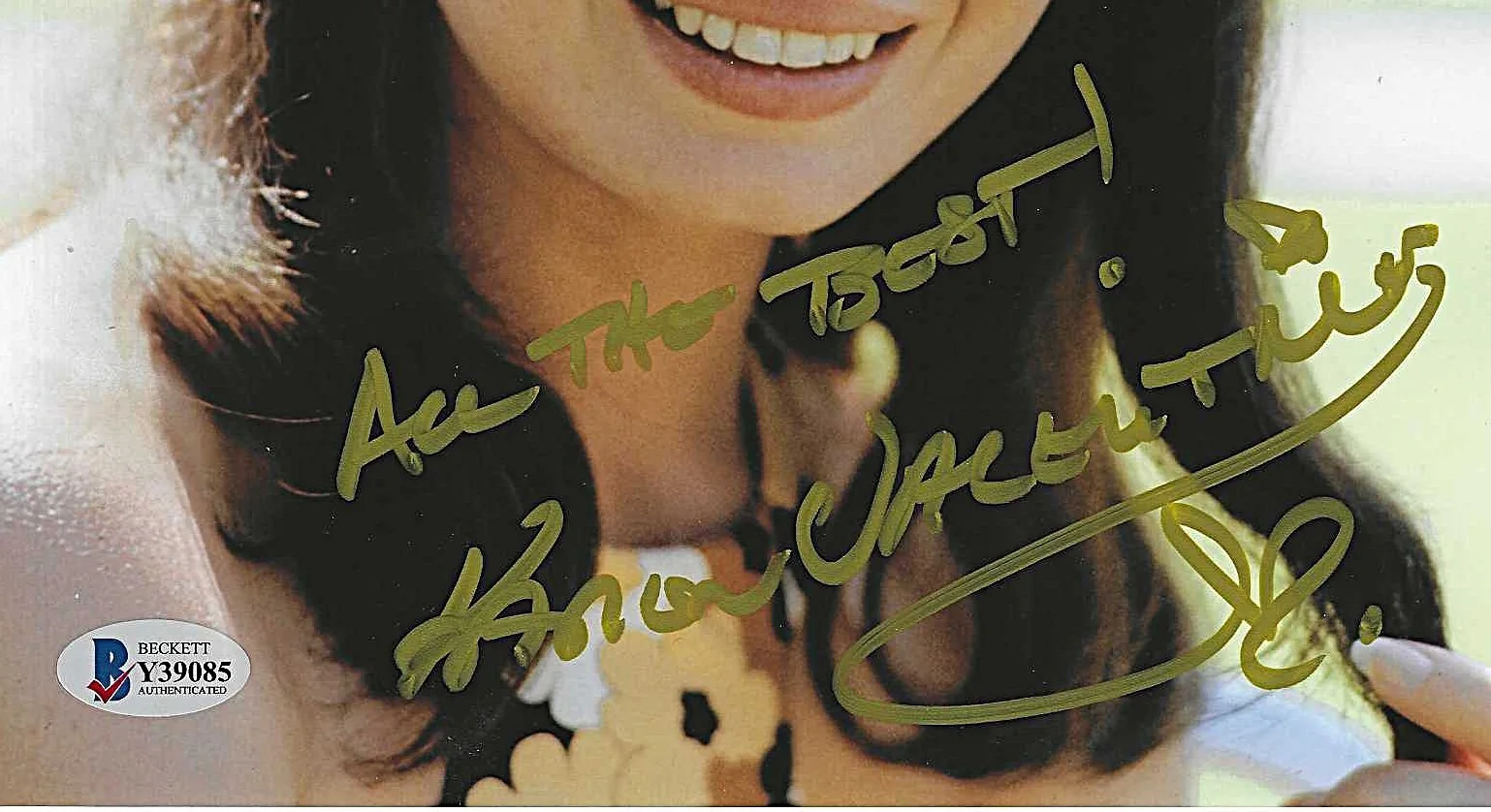 KAREN VALENTINE — KAREN VALENTINE HAND SIGNED PHOTO 8x10 TV SHOW ROOM 222 BECKETT, изображение 2