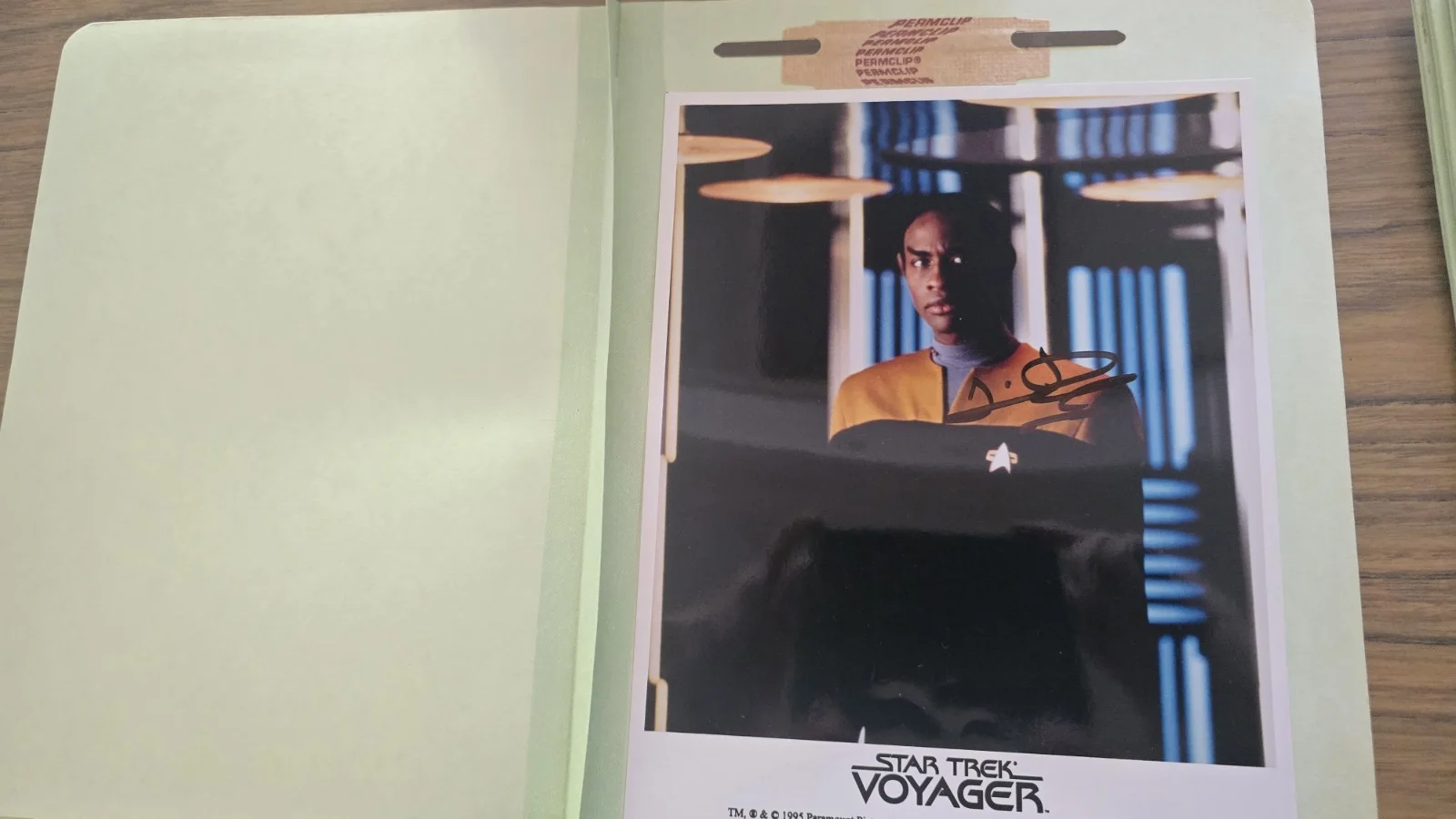 Tim Russ — Tim Russ autographed signed 8x10 photo Star Trek Voyager Tuvok, изображение 3