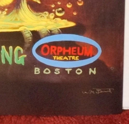 Blues Traveler Poster w Jonny Lang Boston Halloween 1997 SN by Bill Brent, изображение 3