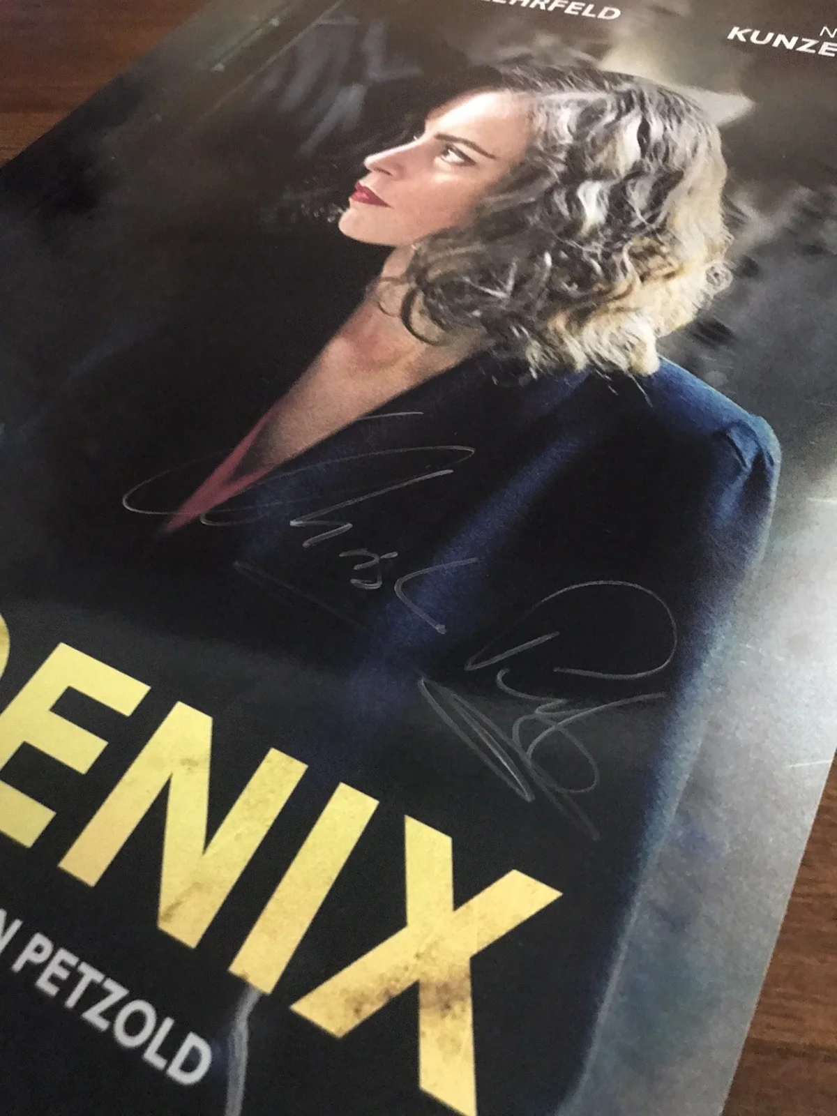 Christian Petzold — Christian Petzold SIGNED Phoenix Poster High Quality Glossy 12x18, Director 2014, image 3