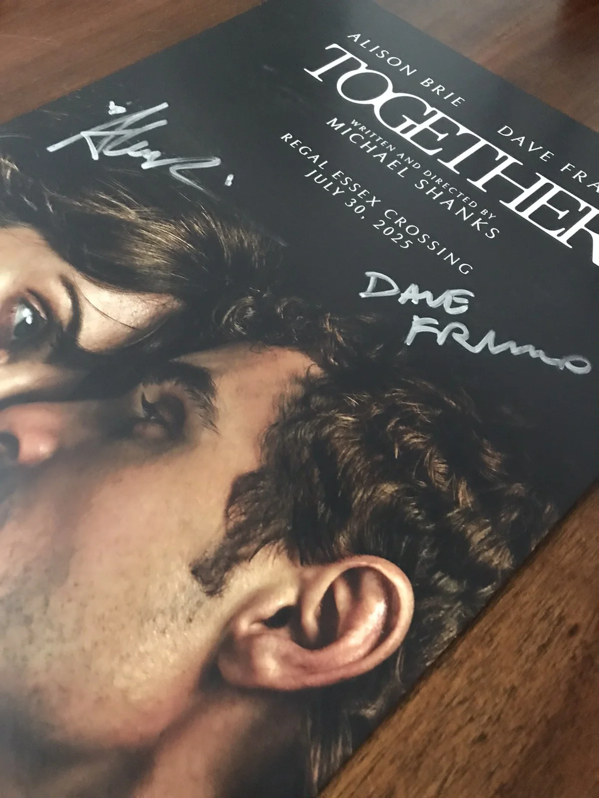 Dave Franco, Alison Brie — Dave Franco & Alison Brie SIGNED Together Poster, High Quality And Thick, 11x17, image 4