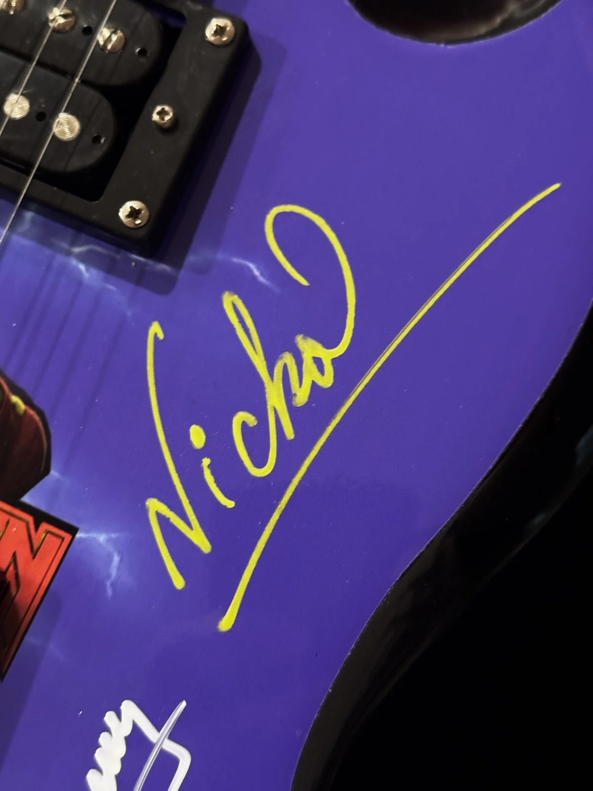 Iron Maiden Signed Epiphone SG Guitar 5/6 Band Autographs + COA Eddie Art, изображение 5