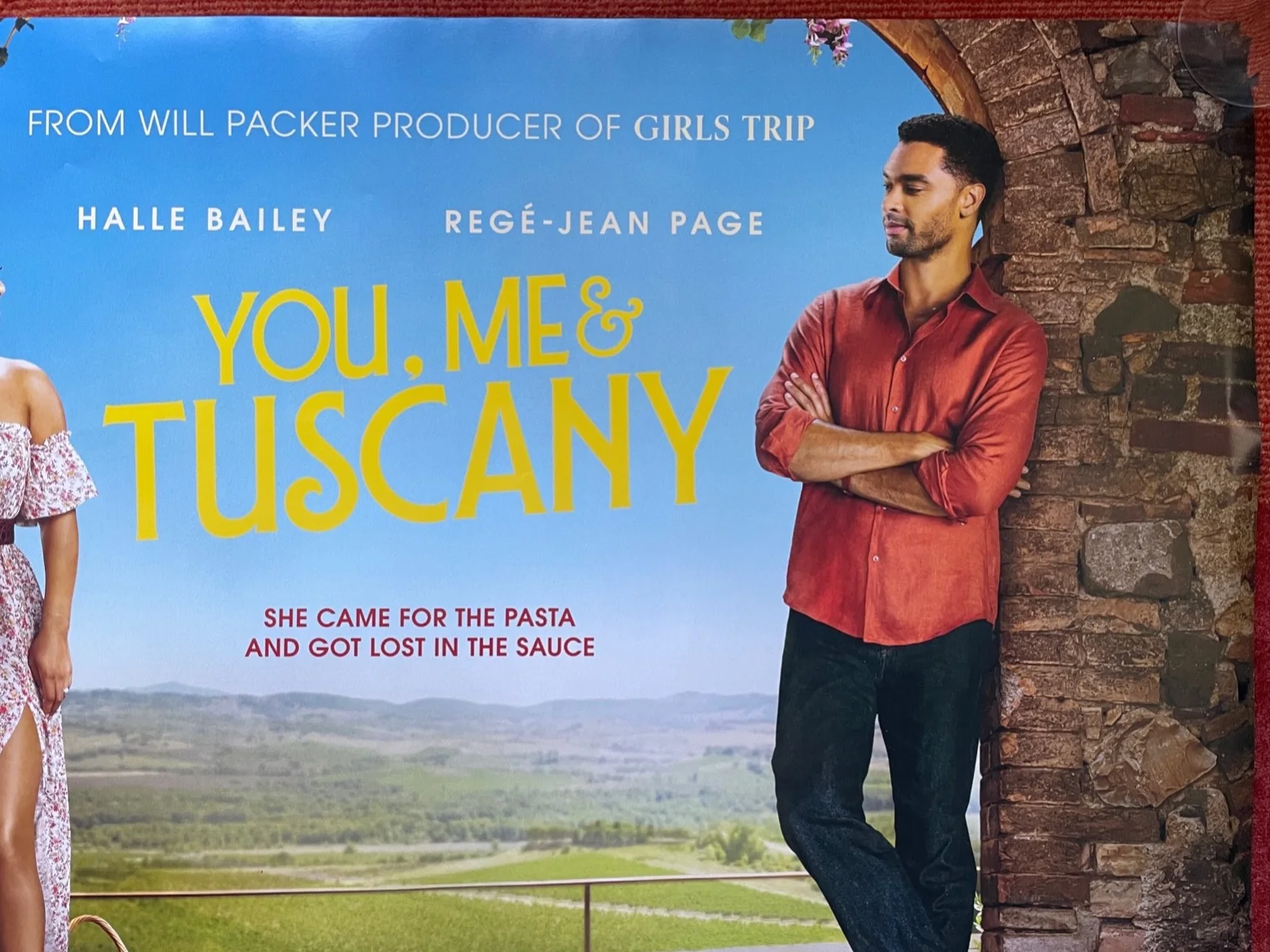 YOU, ME & TUSCANY (2026) Original UK Quad Movie Film Poster Regé-Jean Page, изображение 3