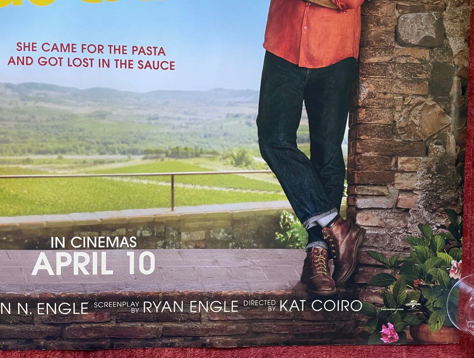 YOU, ME & TUSCANY (2026) Original UK Quad Movie Film Poster Regé-Jean Page, изображение 5