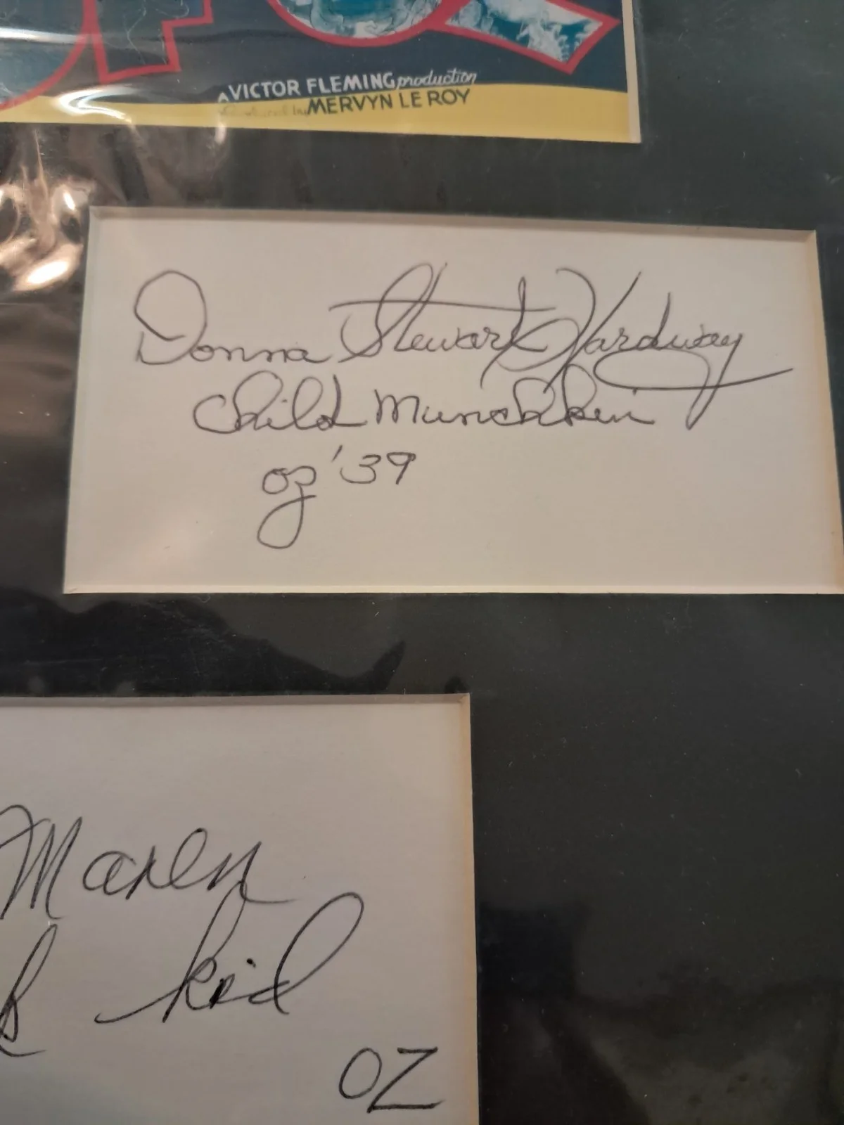 3 Munchkin Autographs From Wizard Of Oz Photo Autographs, изображение 3