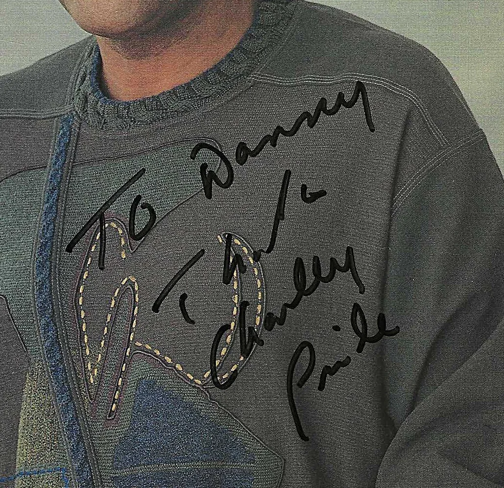 CHARLIE PRIDE HAND SIGNED PHOTO 8x10 SINGER COUNTRY HALL OF FAME, изображение 2