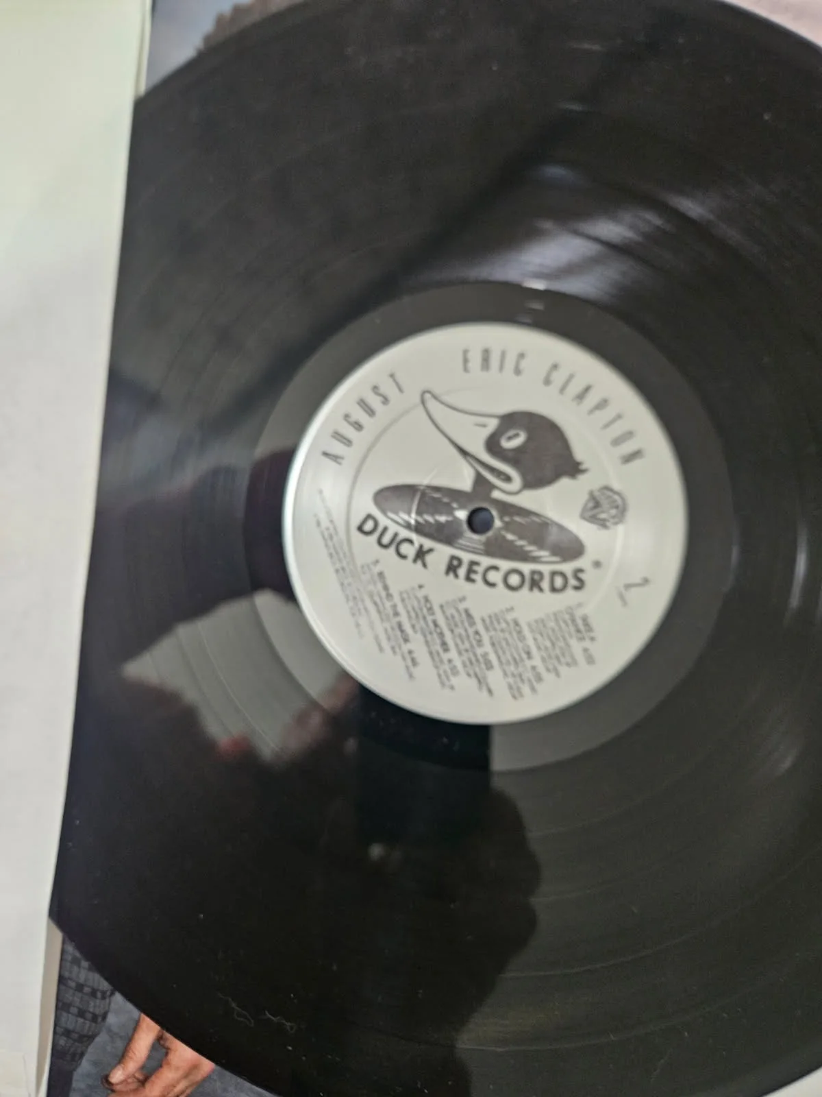 Eric Clapton autographed AUGUST ALBUM PSA DNA Certified, image 4