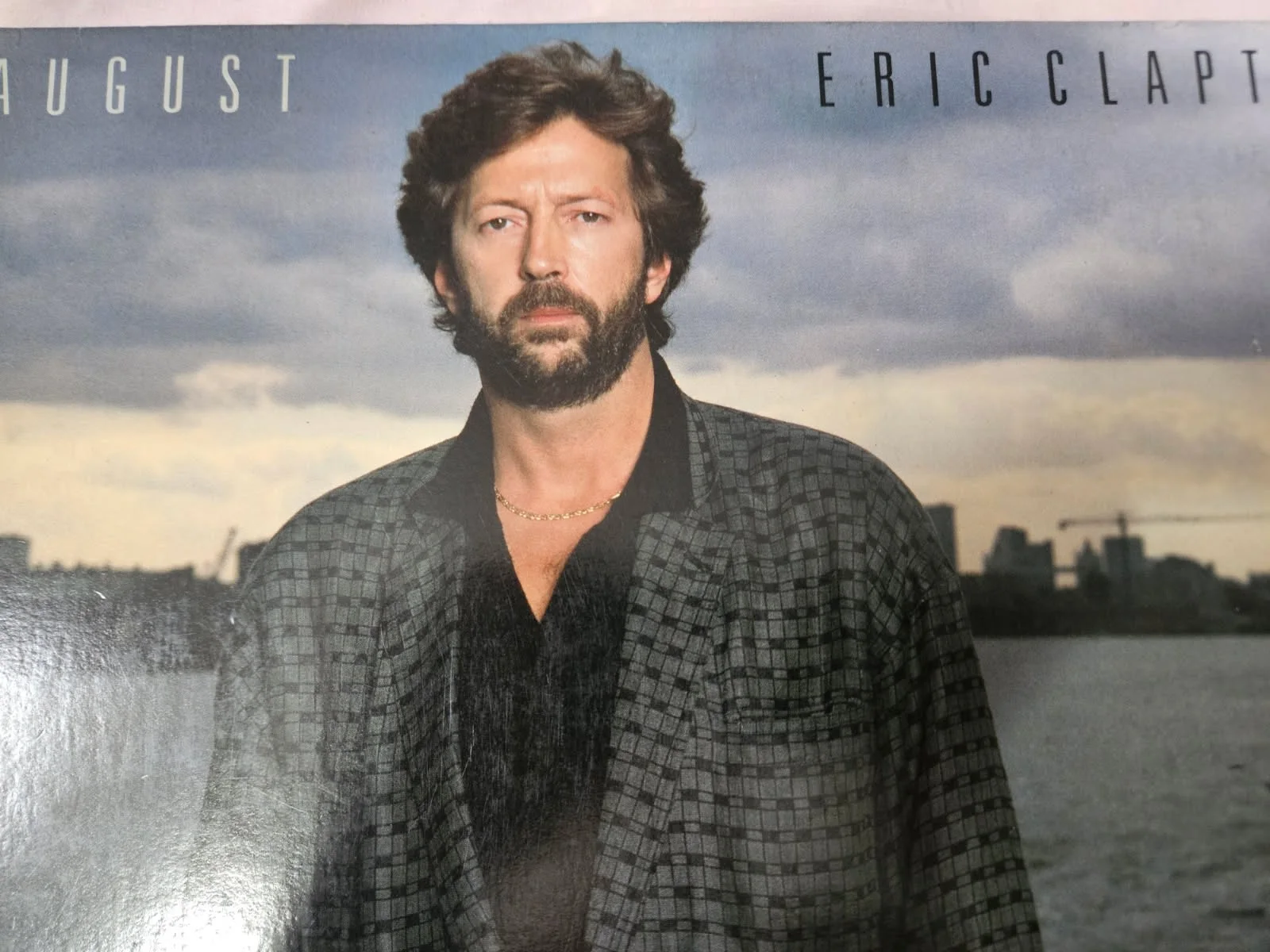 Eric Clapton autographed AUGUST ALBUM PSA DNA Certified, image 5