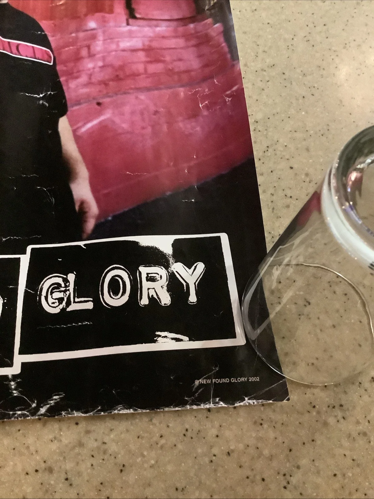 RARE SIGNED 2002 New Found Glory (34.5x22.5”) (SEE PHOTOS + READ DESCRIPTION), image 4
