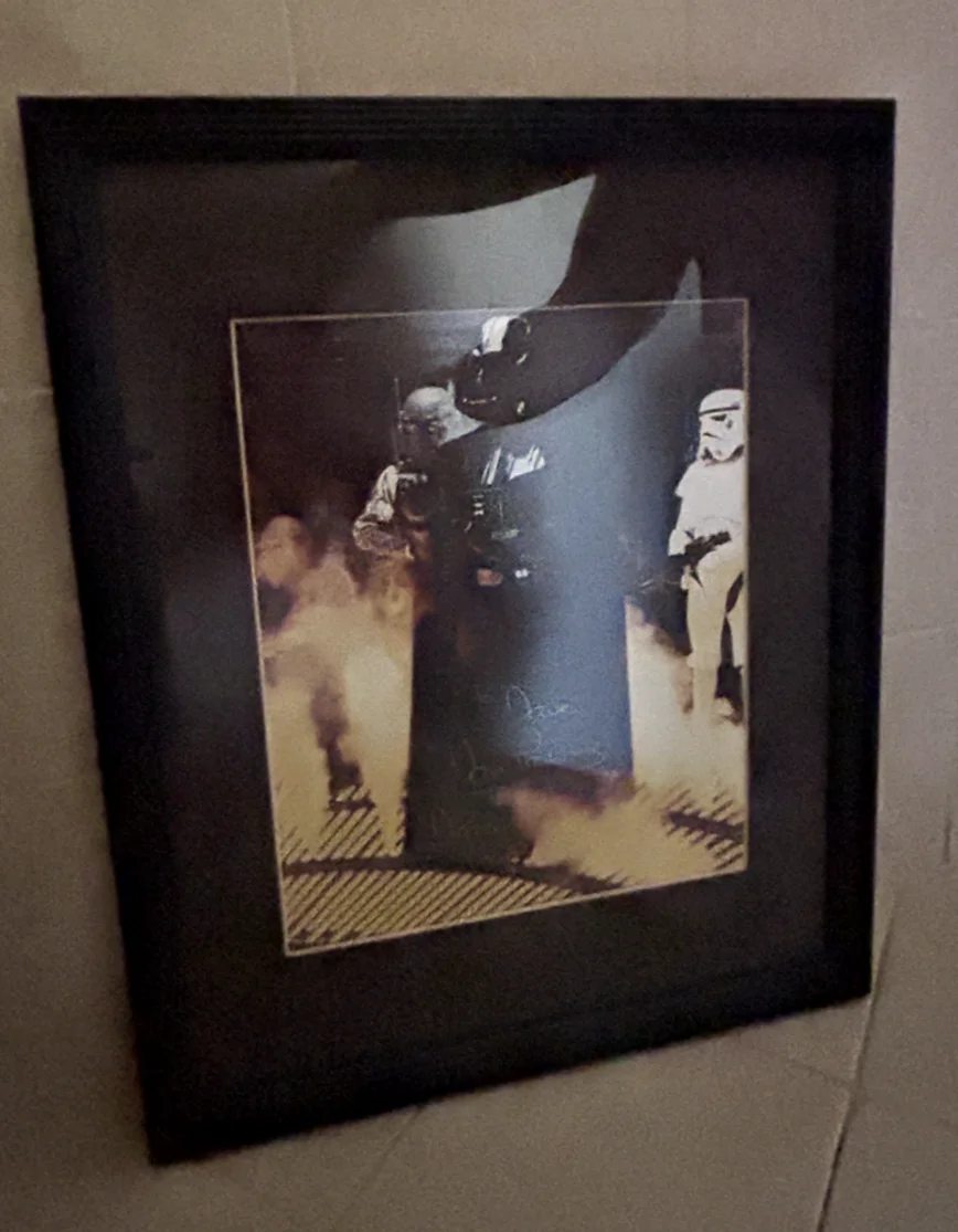 David Prowse — David Prowse Darth Vader Star Wars Autographed 8x10 Photo, image 2