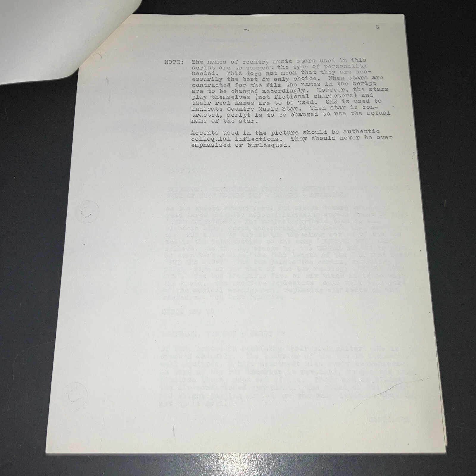 Majel Barrett, Sheb Wooley — COUNTRY BOY ( '66) Country Music Script +Contracts +Press Book +More w/COA!, изображение 5