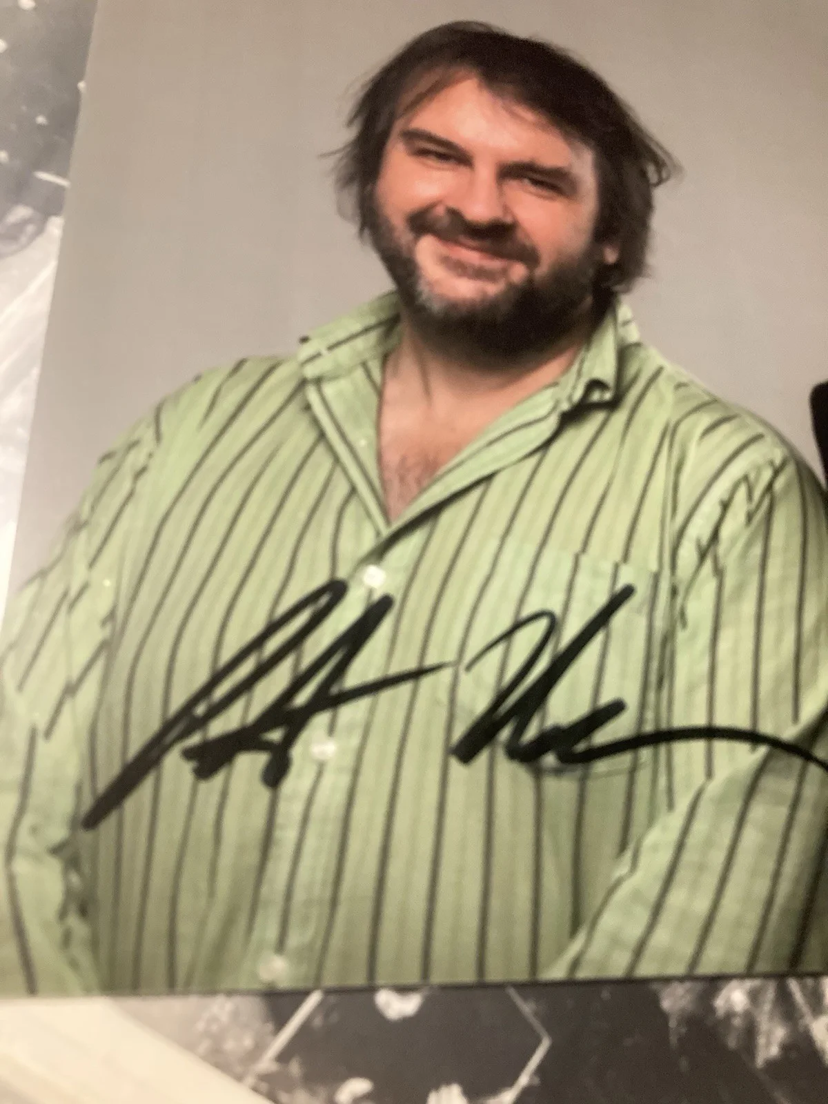 Steven Spielberg, Peter Jackson — Steven Spielberg & Peter Jackson Autographed Hand Signed 8x10 Photo (2-DAY SALE), изображение 2