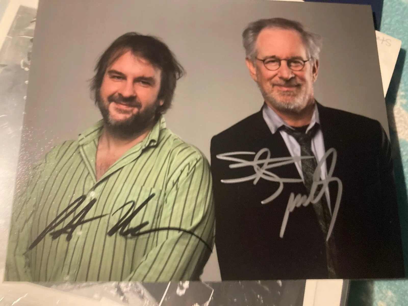 Steven Spielberg, Peter Jackson — Steven Spielberg & Peter Jackson Autographed Hand Signed 8x10 Photo (2-DAY SALE), изображение 5