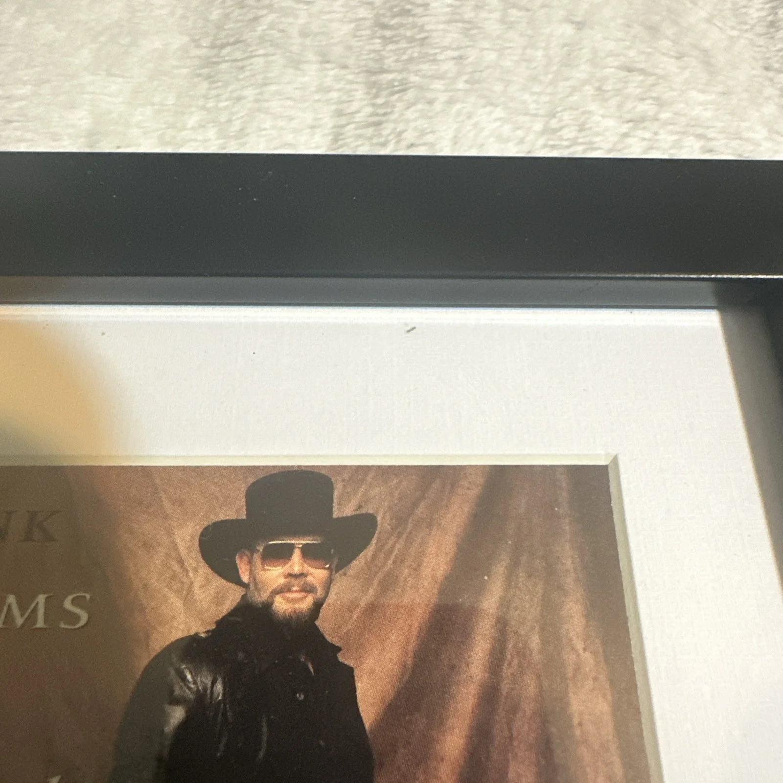 Hank Williams Jr Maverick Signed CD Framed Autographed Country Music Display, изображение 5