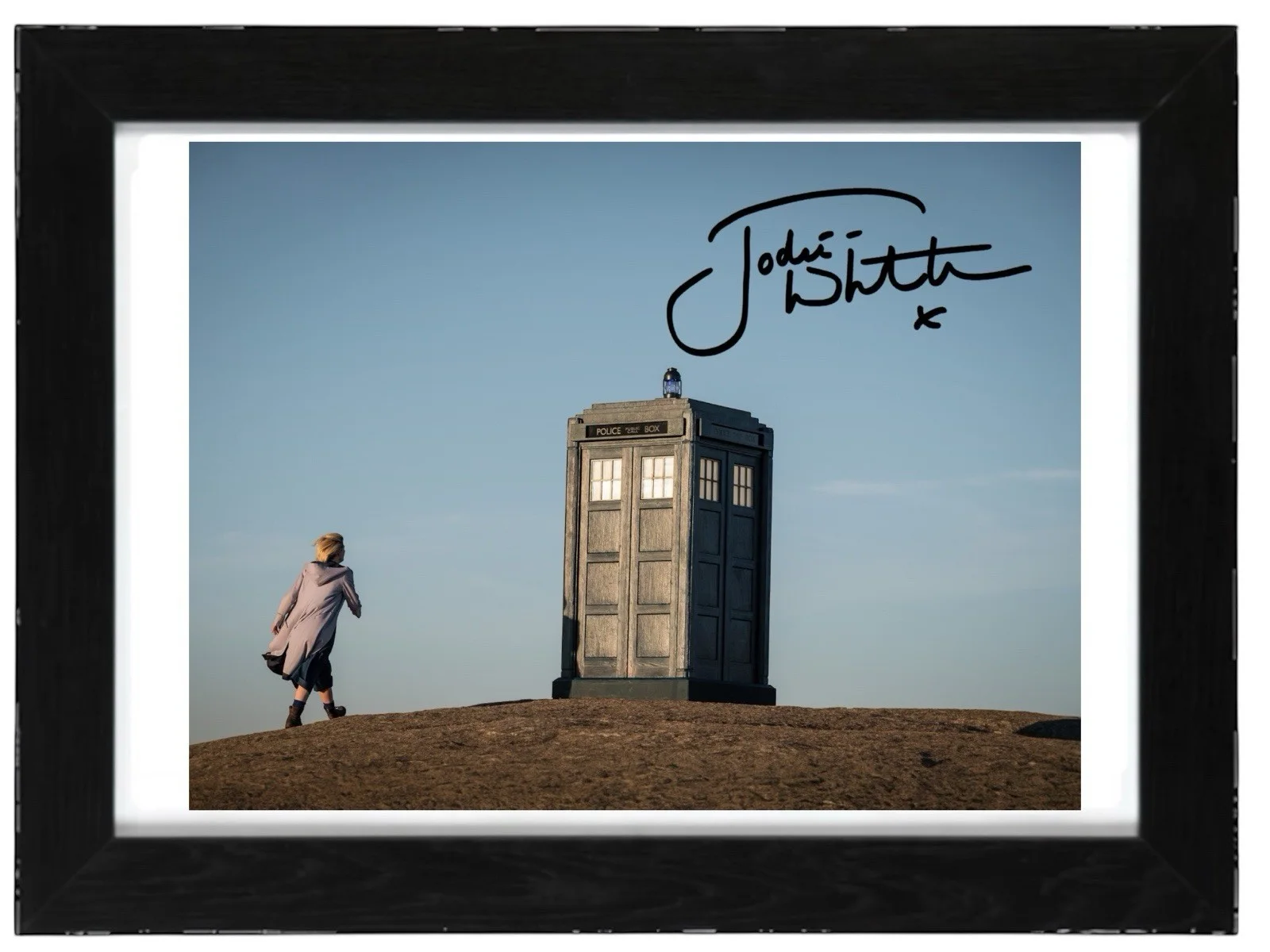 Jodie Whittaker Signed Autograph PHOTO Pre Print 6x4/A4/ Framed Doctor Who, image 2