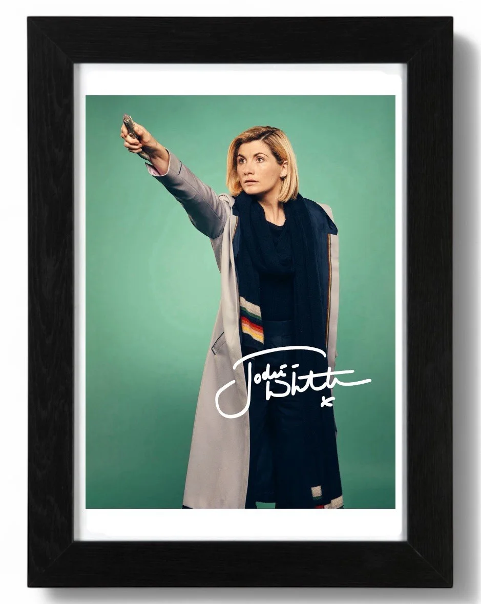 Jodie Whittaker Signed Autograph PHOTO Pre Print 6x4/A4/ Framed Doctor Who, изображение 2