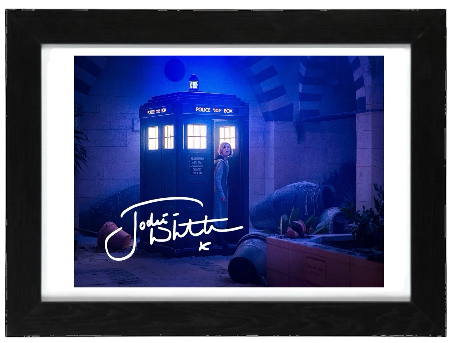 Jodie Whittaker Signed Autograph PHOTO Pre Print 6x4/A4/ Framed Doctor Who, изображение 2