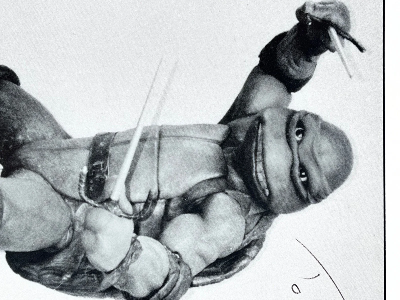 KENN SCOTT — KENN SCOTT SIGNED TEENAGE MUTANT NINJA TURTLES SIGNED 8X10 PHOTO AUTOGRAPH, изображение 3