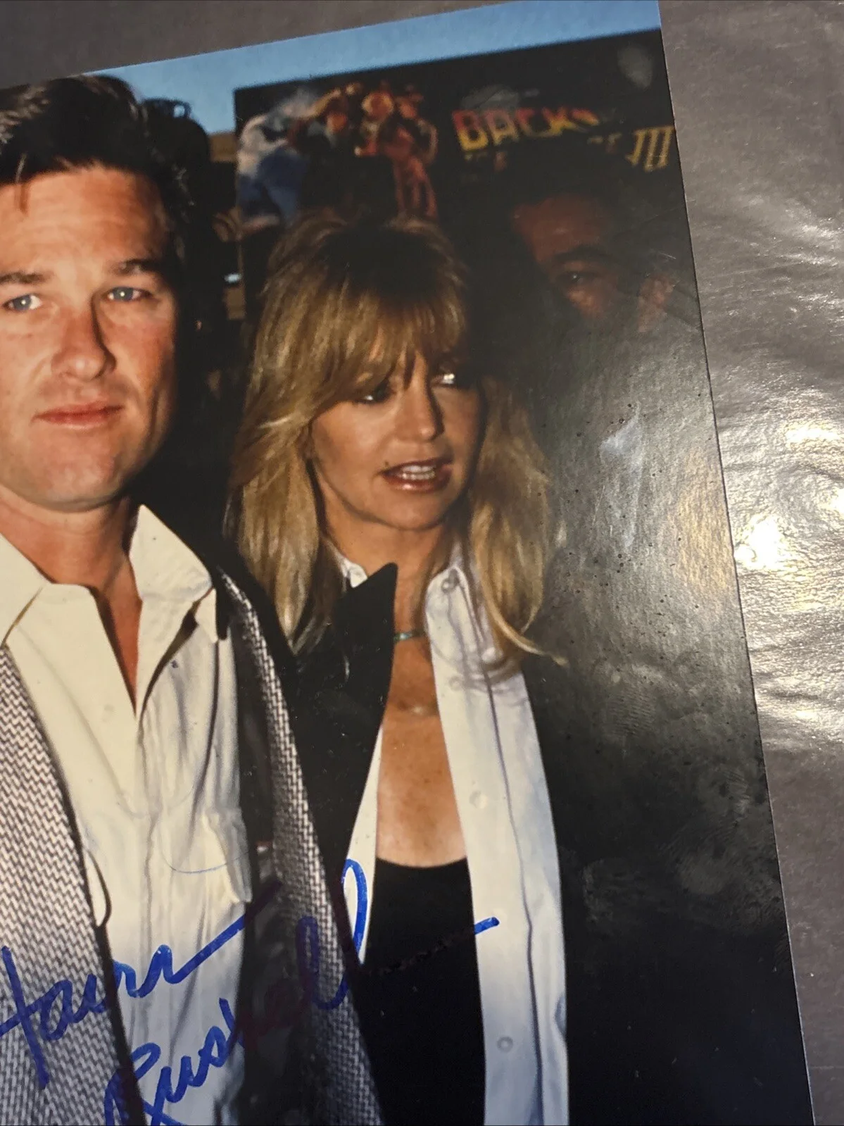 Kurt Russell Goldie Hawn — Kurt Russell/Goldie Hawn 7.5"x9.5" Photo Together Original, изображение 4