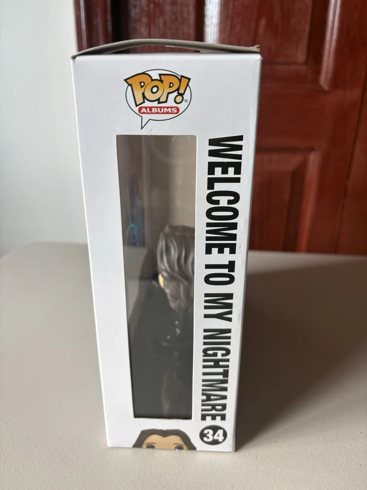 Alice Cooper SIGNED AUTOGRAPHED Welcome To My Nightmare Funko Pop 34 PAAS COA091, image 3