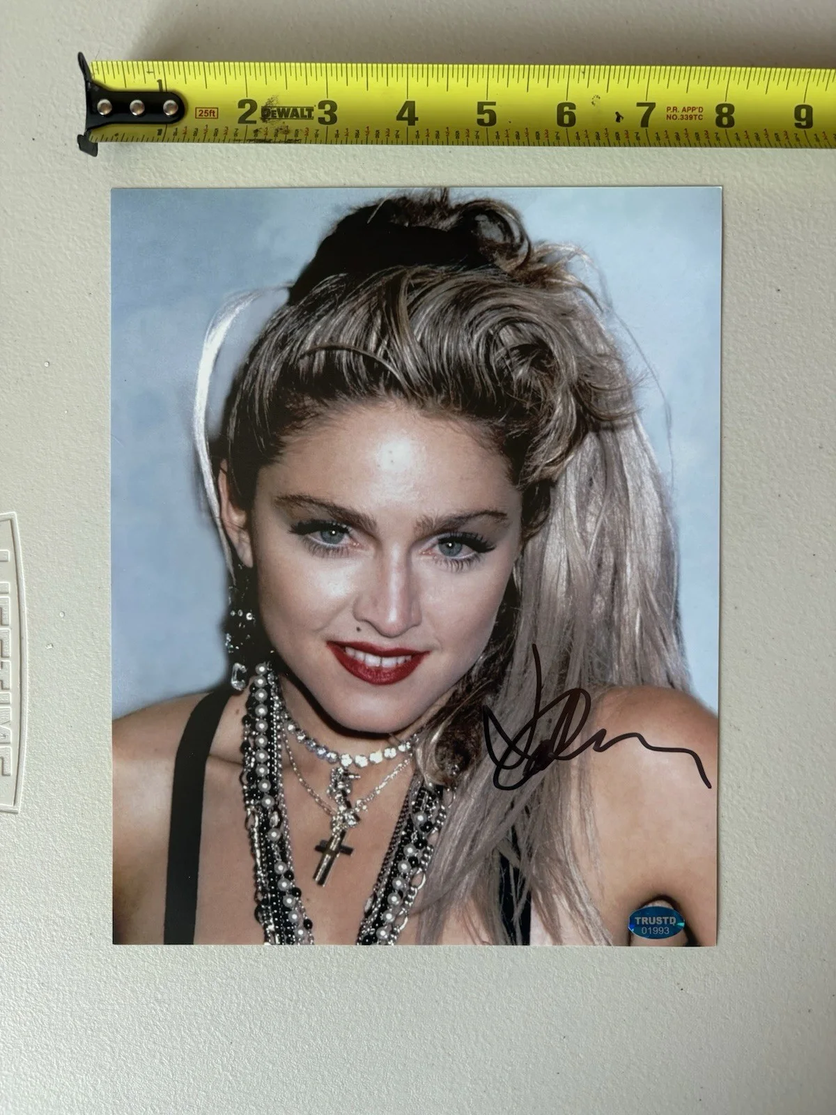 Madonna Autographed Signed 8x10 Color Glossy Photo TAA COA 993, image 2