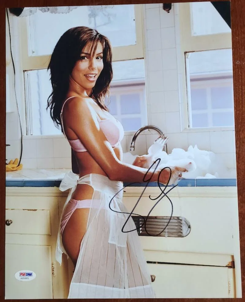 Eva Longoria — Eva Longoria PSA DNA Coa Signed 8x10 Photo Autograph