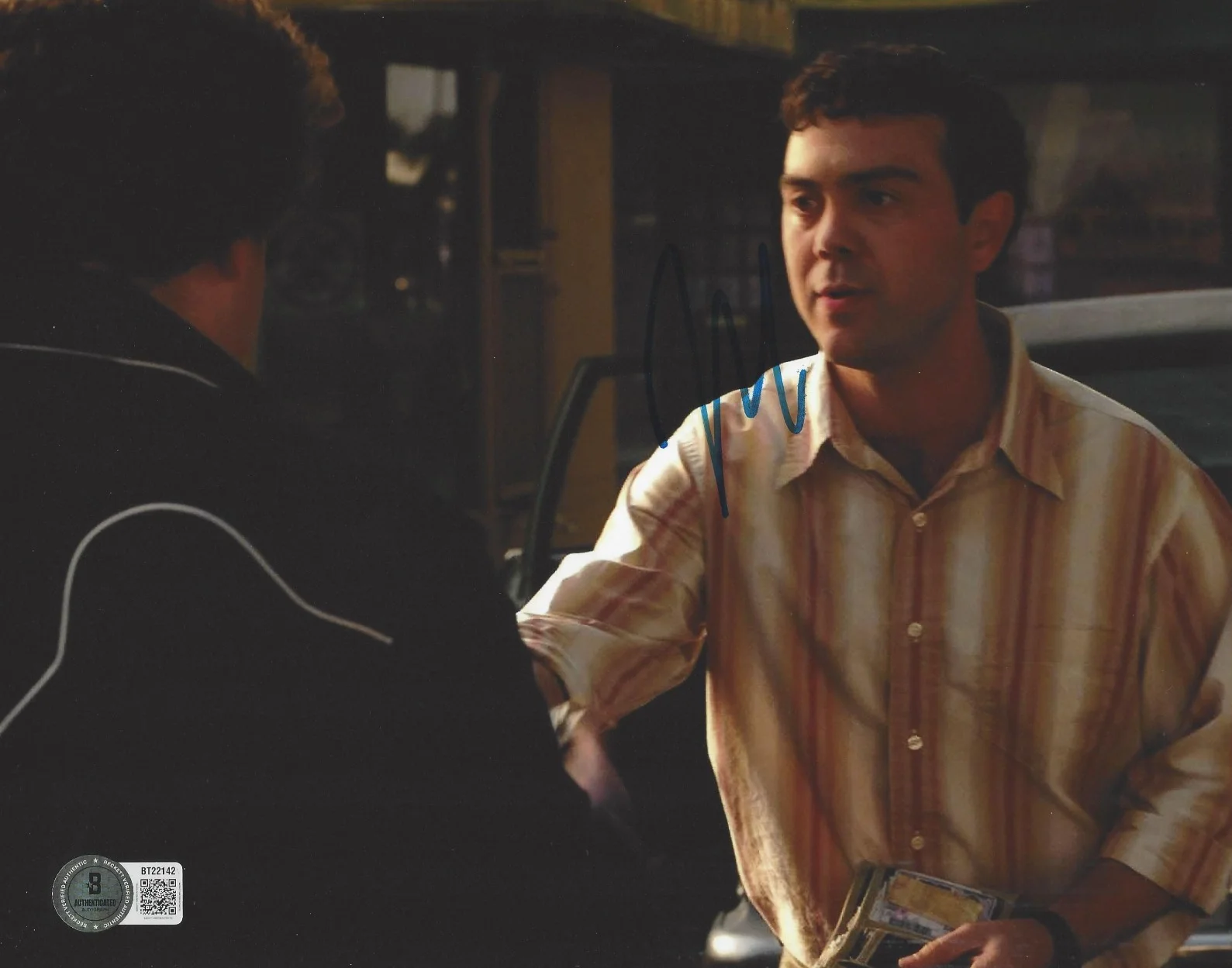 JOE LO TRUGLIO SIGNED 'SUPERBAD' 8x10 MOVIE PHOTO ACTOR BECKETT BAS COA, изображение 2