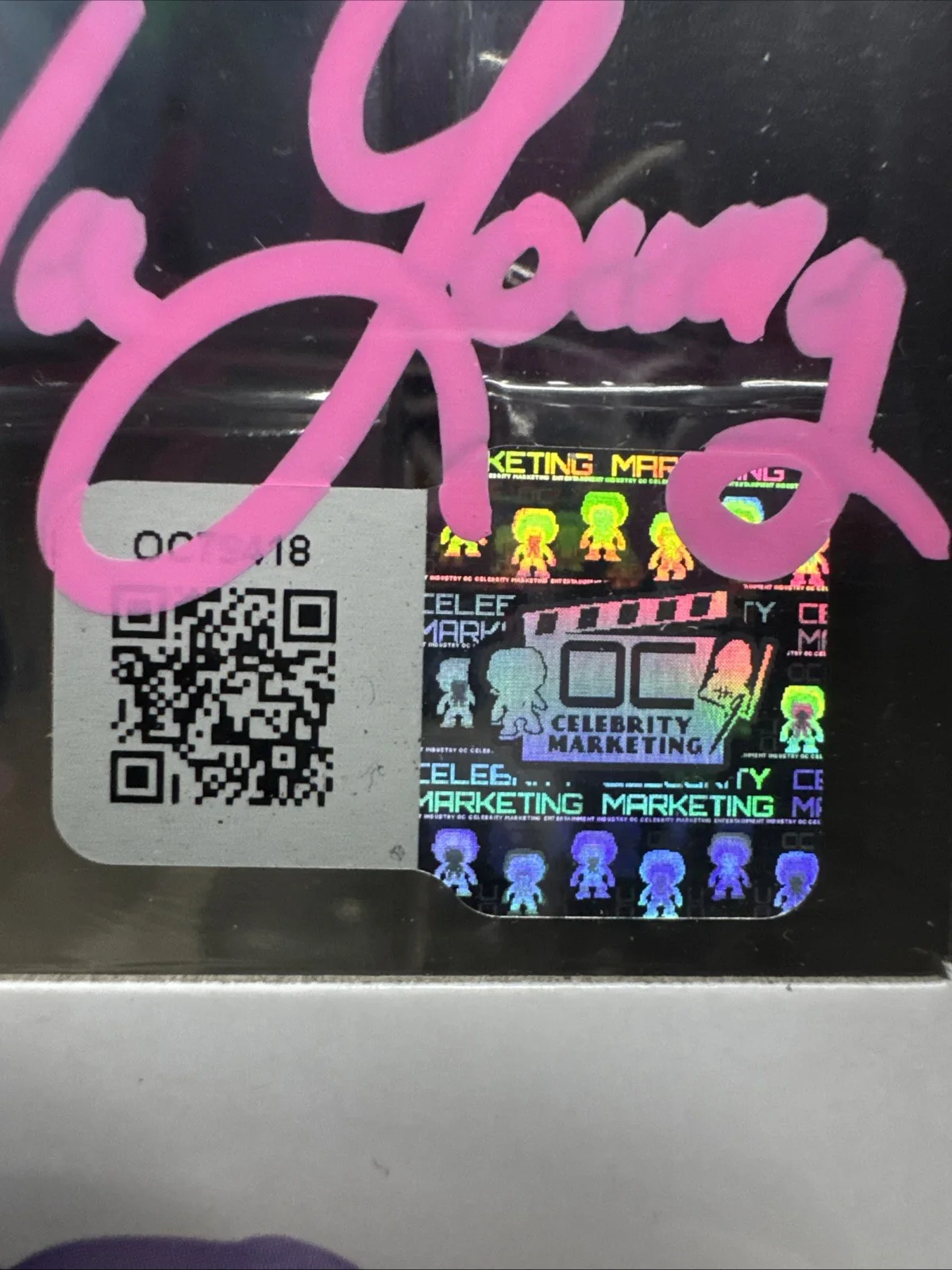 Dale D. Kelly — Dale D. Kelly DUAL Signed Ginyu Funko Pop 1493 Dragon Ball Z COA Inscriptions, изображение 3
