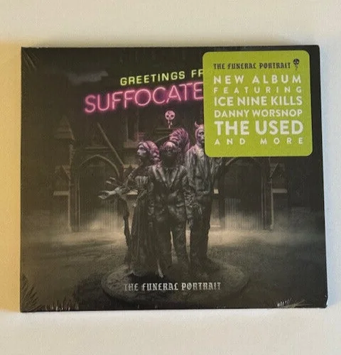The Funeral Portrait - Greetings From Suffocate City Autographed Signed CD, image 3
