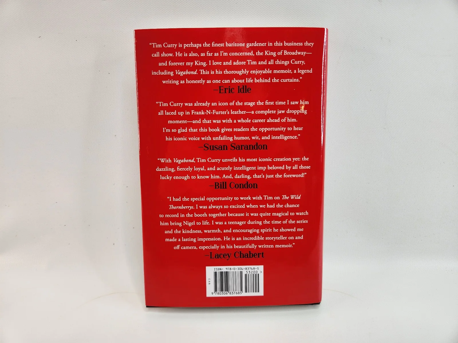 9780306837685 — Signed Tim Curry Vegabond - A Memoir - Book - Brand New Autographed Edition, image 5