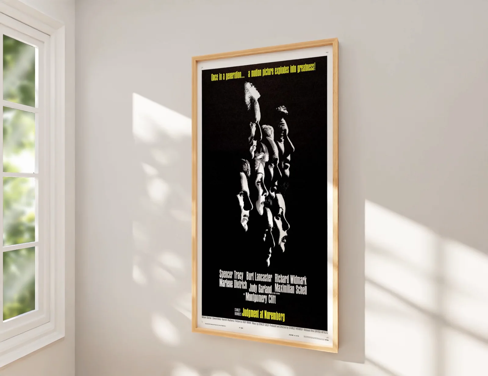 Judgment At Nuremberg - Restored 27.2" x 41" US One Sheet, image 2