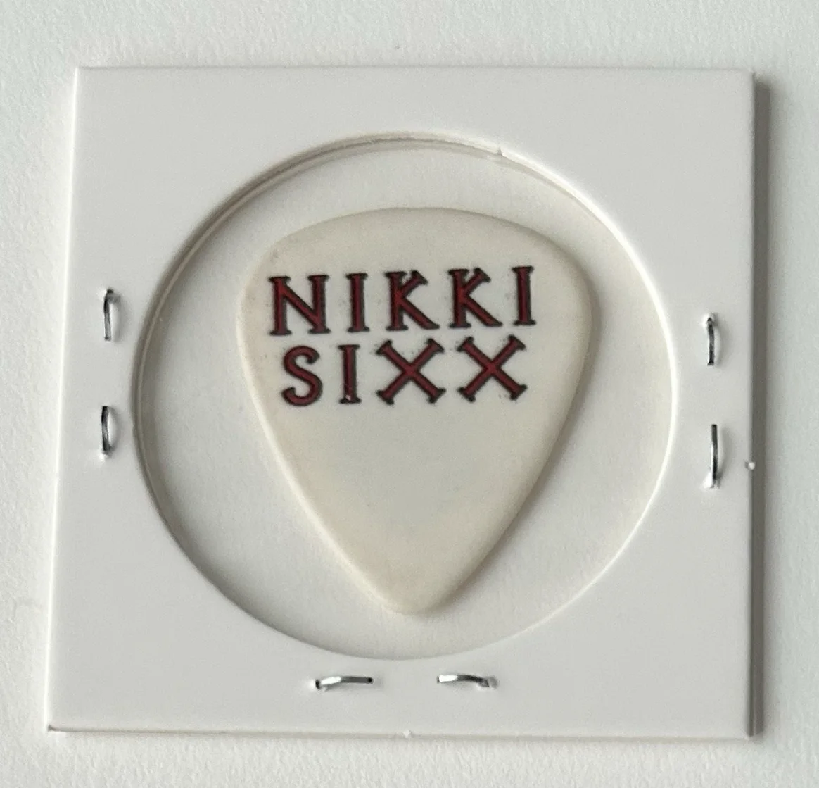 Sixx: A.M. - Nikki Sixx Tour Guitar Pick - We Will Not Go Quietly 2016, изображение 2