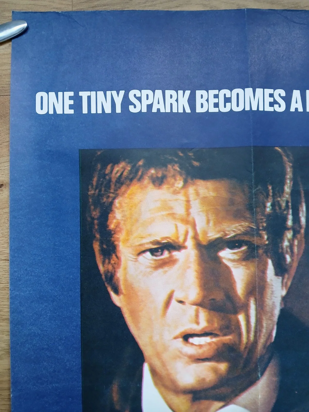 THE TOWERING INFERNO (1974) original UK quad poster - Steve McQueen, Paul Newman, изображение 2