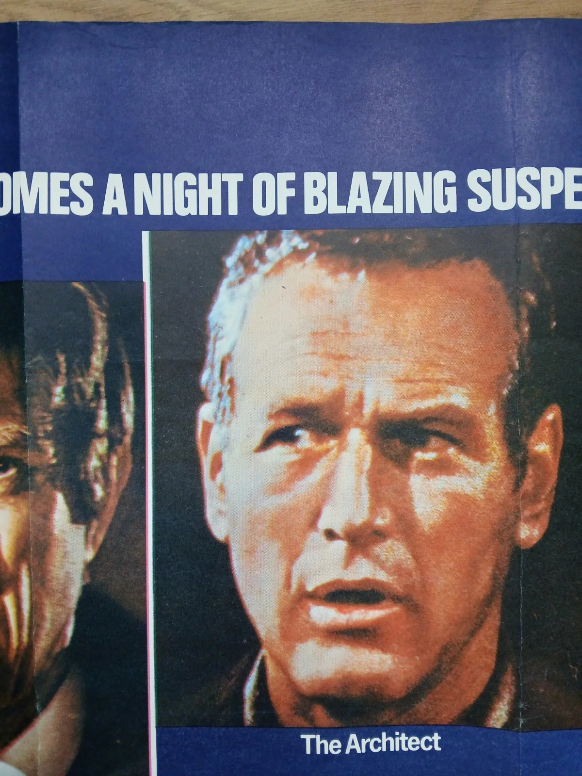 THE TOWERING INFERNO (1974) original UK quad poster - Steve McQueen, Paul Newman, изображение 3