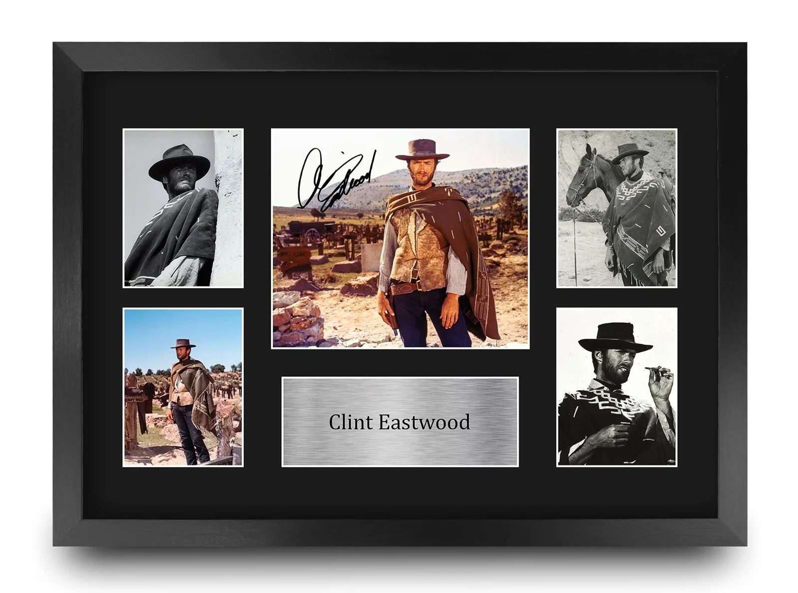 Clint Eastwood Autographed 16x12 Framed Print - Movie Memorabilia Gift for Fans, изображение 2