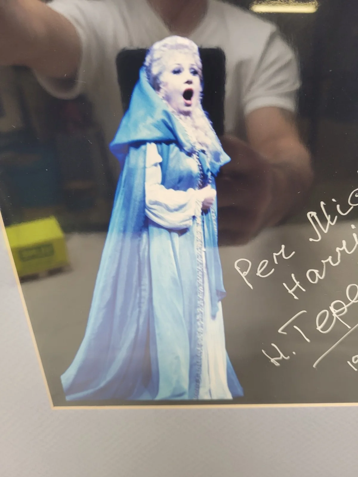 Michele Harrison Opera Singer Autographed Framed Photo 16x14", изображение 2