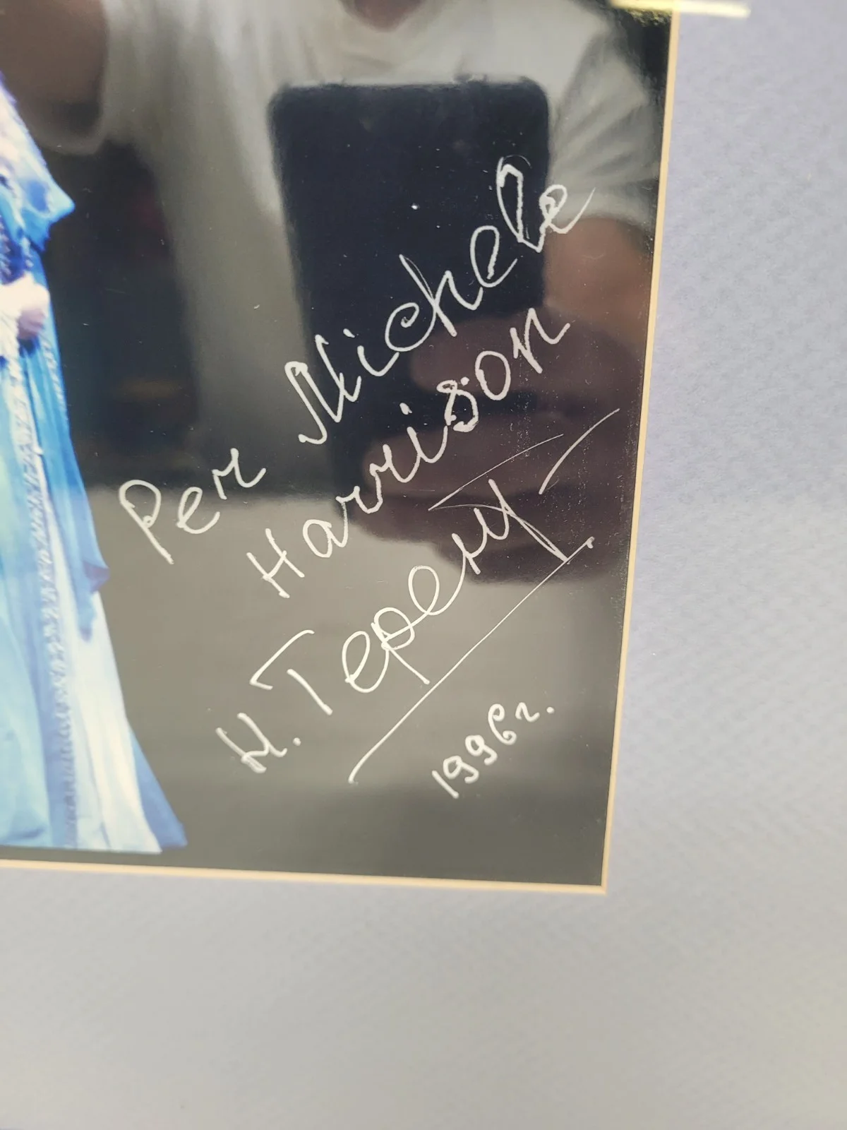 Michele Harrison Opera Singer Autographed Framed Photo 16x14", изображение 3