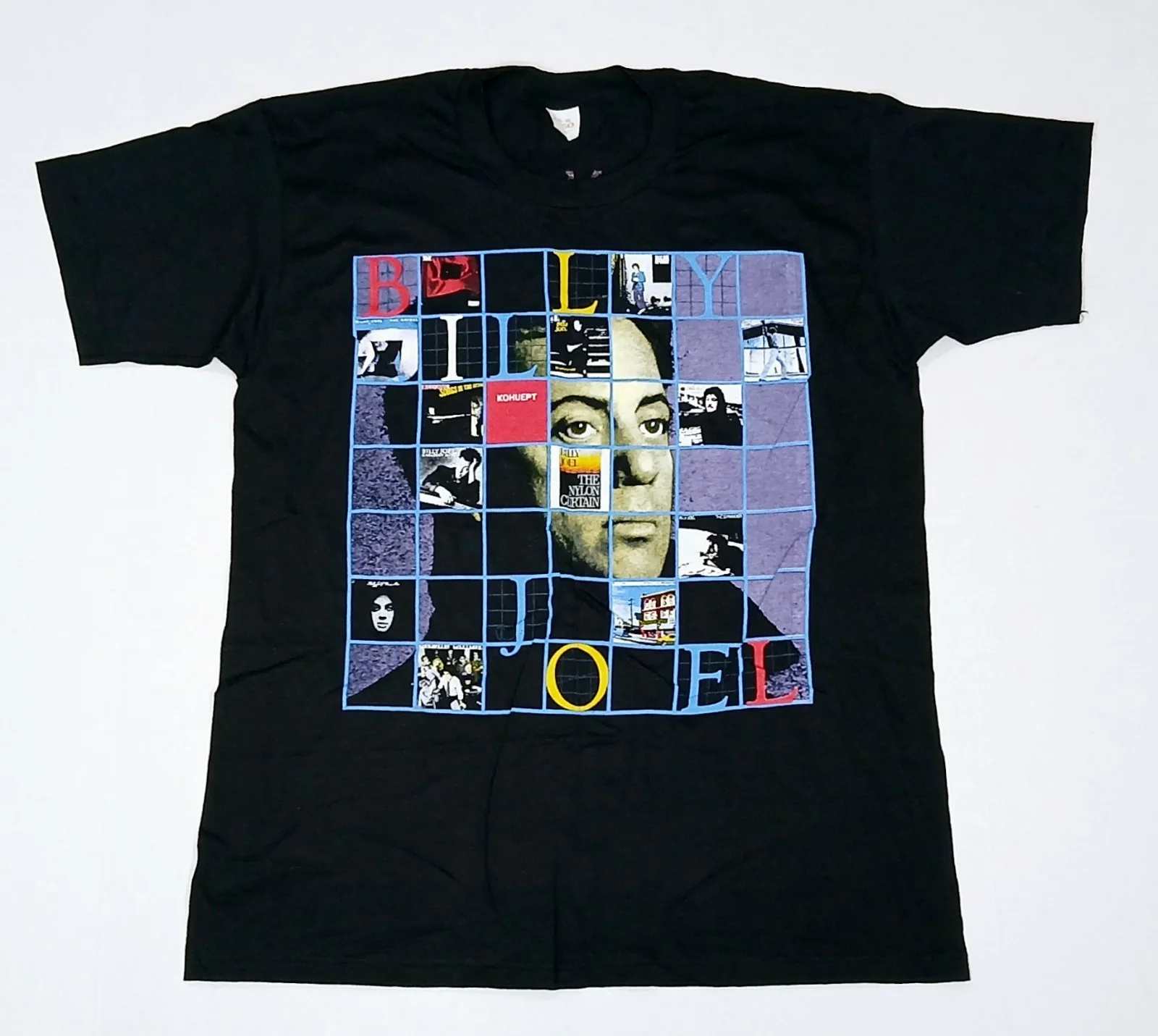 BILLY JOEL SIGNED 8 x 10 PHOTO & VTG CONCERT TOUR SHIRT + RARE APOLOGY LETTER, изображение 2