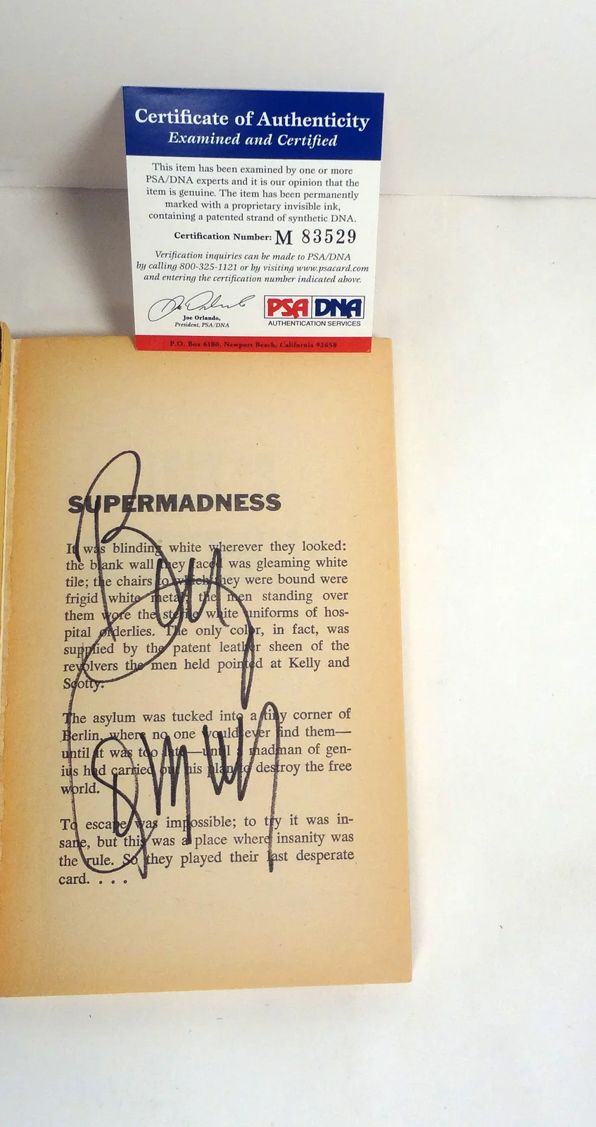 Bill Cosby — Bill Cosby Show Signed Autograph I Spy #3 Superkill BOOK PSA/DNA COA, изображение 2