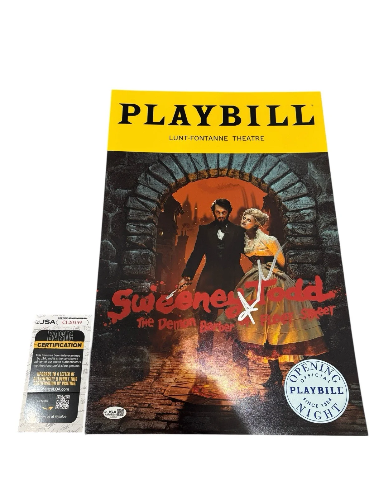 Annaleigh Ashford — ANNALEIGH ASHFORD SIGNED AUTOGRAPH SWEENEY TODD BROADWAY 12x18 PHOTO B JSA COA