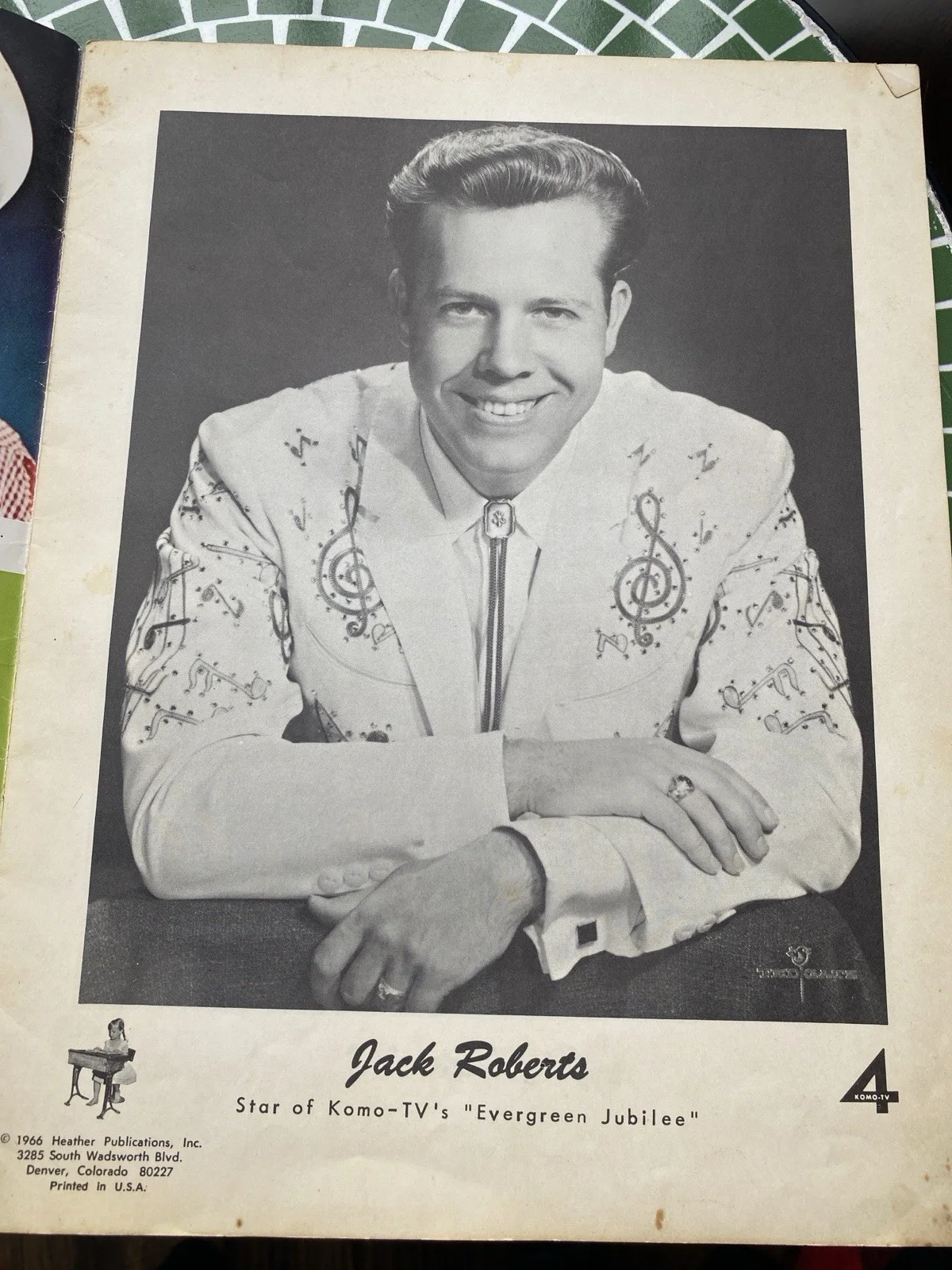 Vintage Country Music Photo Album 11x8.5 Signed, Attributed to Jack Roberts1960s, изображение 3