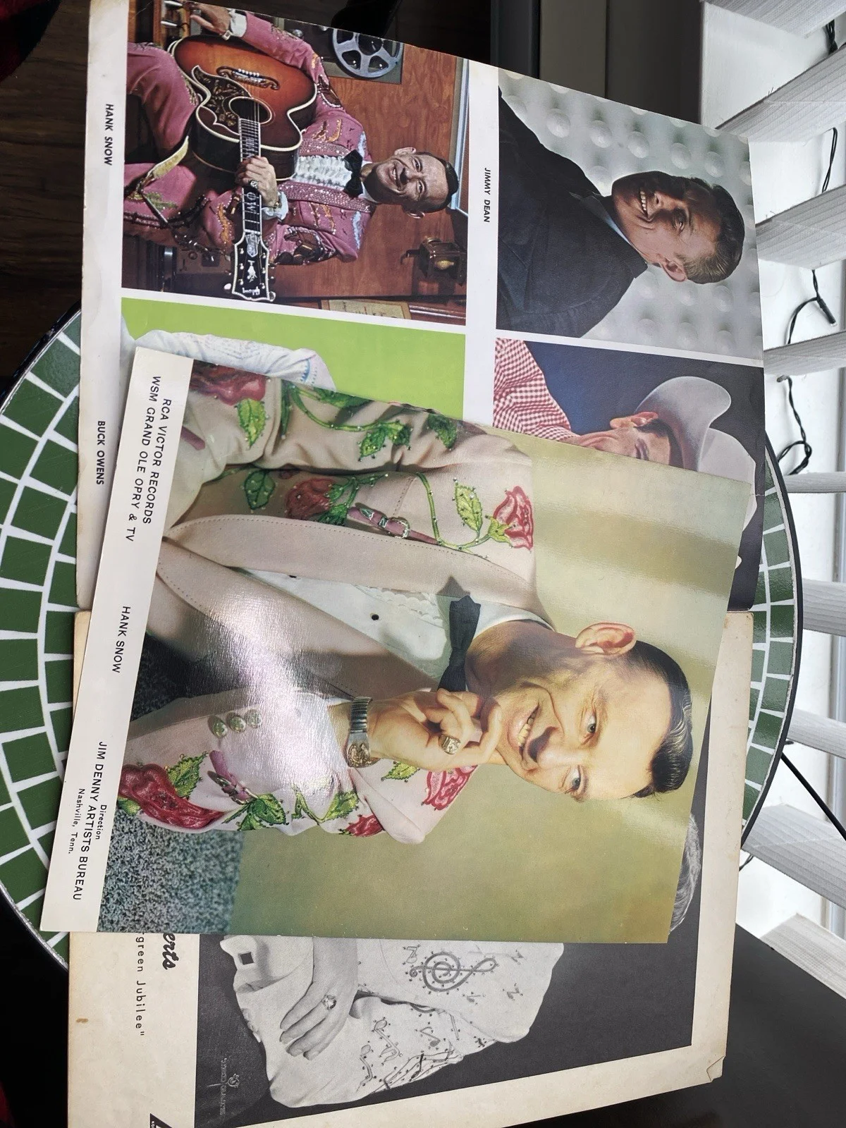 Vintage Country Music Photo Album 11x8.5 Signed, Attributed to Jack Roberts1960s, изображение 5