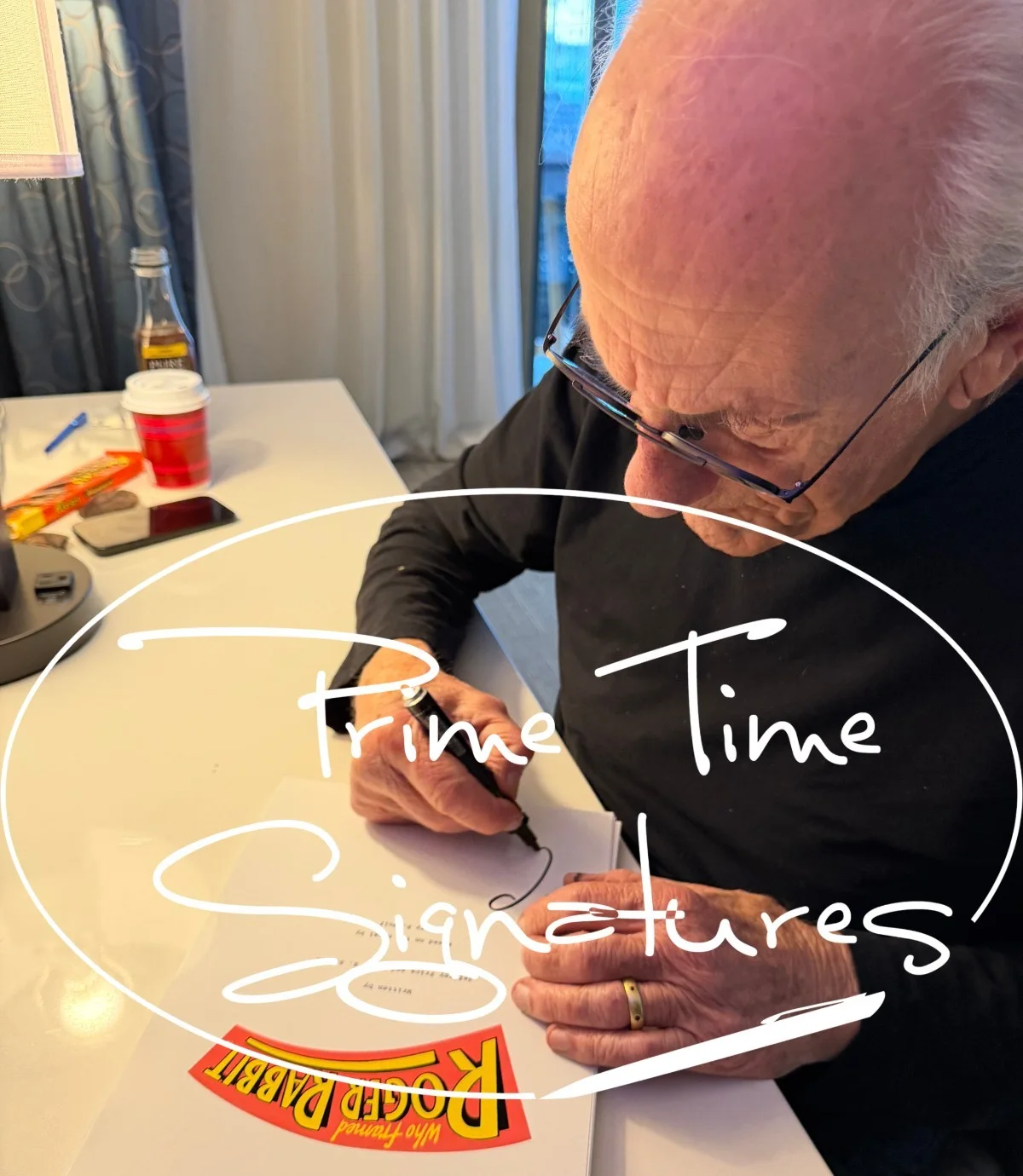 Christopher Lloyd — Christopher Lloyd Signed Who Framed Roger Rabbit Full Script Autograph Beckett, image 2