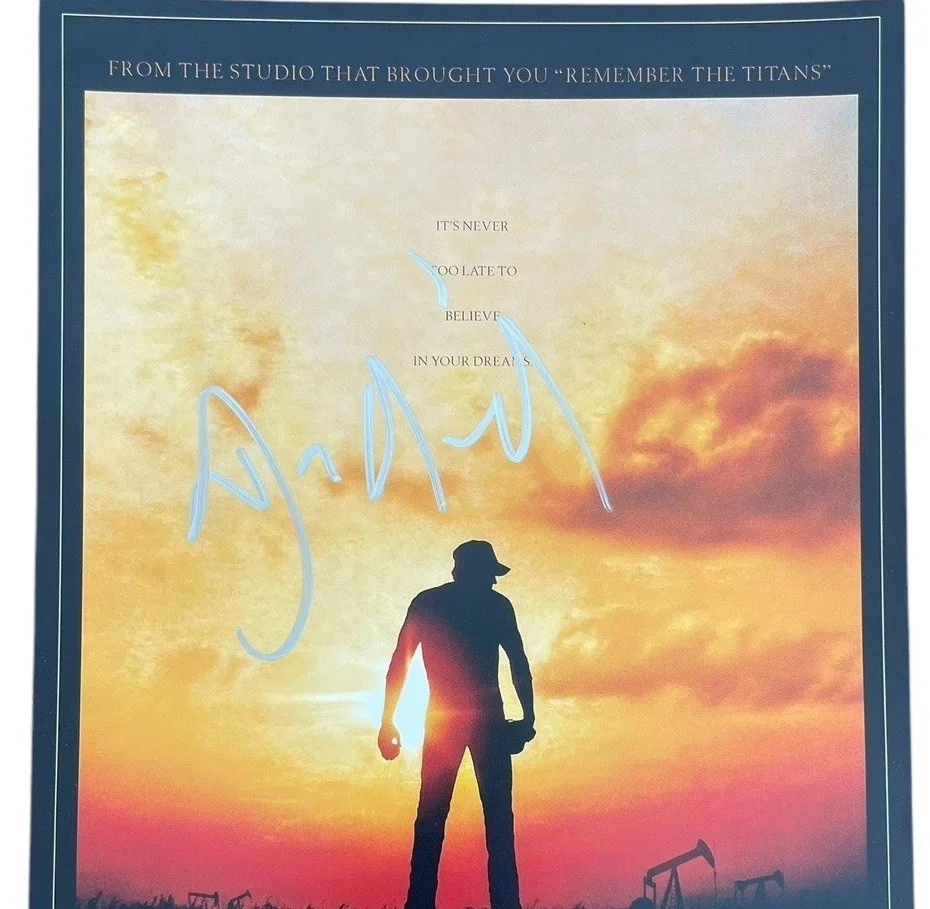 Dennis Quaid — DENNIS QUAID SIGNED AUTOGRAPH “THE ROOKIE” 12x18 PHOTO w/ EXACT PROOF + JSA COA, изображение 4