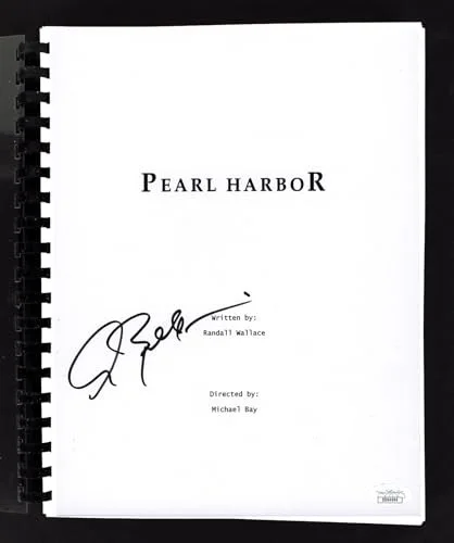 Alec Baldwin — Alec Baldwin Pearl Harbor Authentic Signed Movie Script Autographed JSA #DD64604, image 2