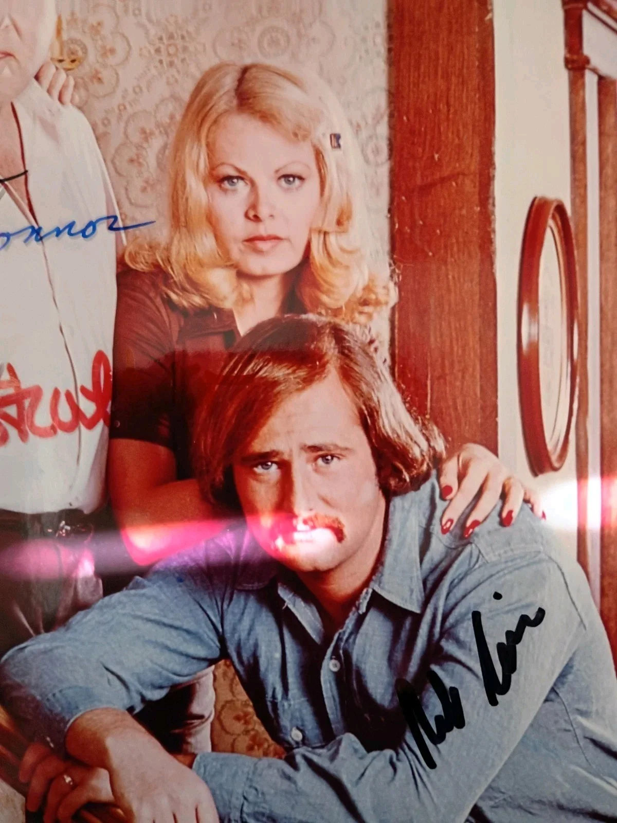O’Connor, Stapleton, Reiner, Struthers — ALL IN THE FAMILY 8x10 Photo Signed By ALL 4..Three Deceased..COA, изображение 4