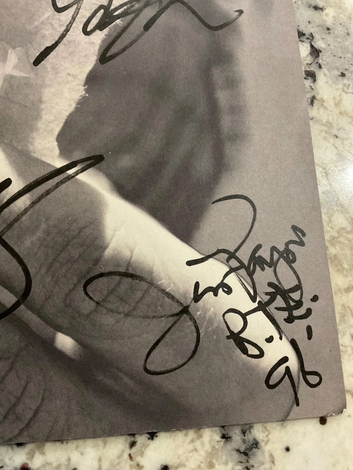 BETTER THAN EZRA 4 MEMBERS SIGNED GRIFFIN,DRUMMOND, PAYNE MCNABB JSA CK39495, image 5
