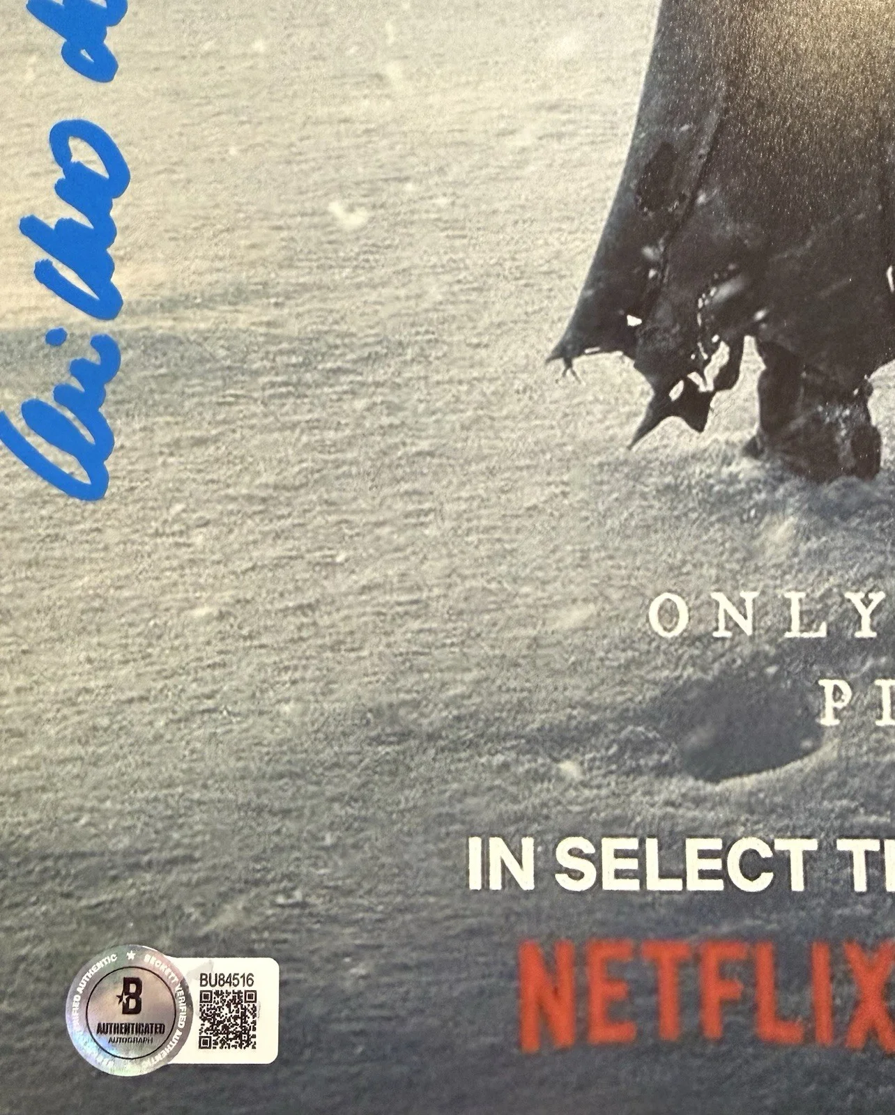 Guillermo Del Toro — Guillermo Del Toro Autograph Signed 11x17 Frankestein Poster Photo Beckett COA, изображение 3