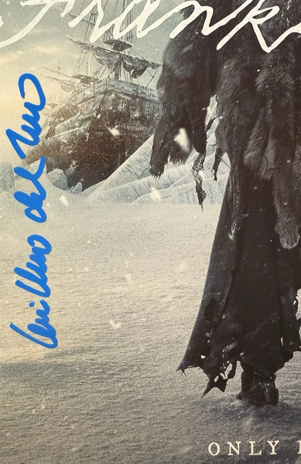 Guillermo Del Toro — Guillermo Del Toro Autograph Signed 11x17 Frankestein Poster Photo Beckett COA, изображение 2